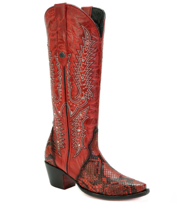 Botas Pithon Roja