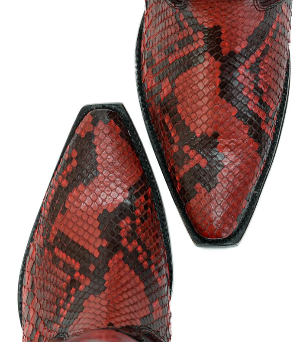 Botas Pithon Roja