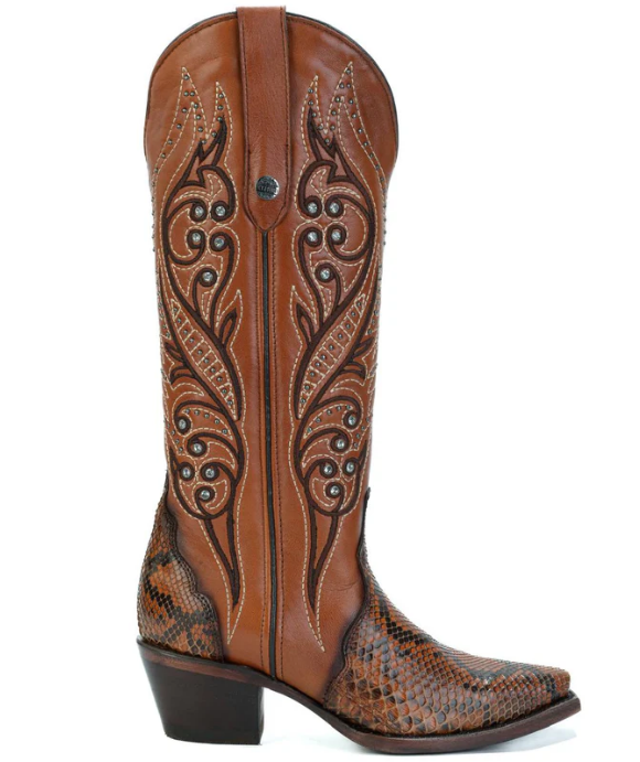 Botas Pithon Tabaco