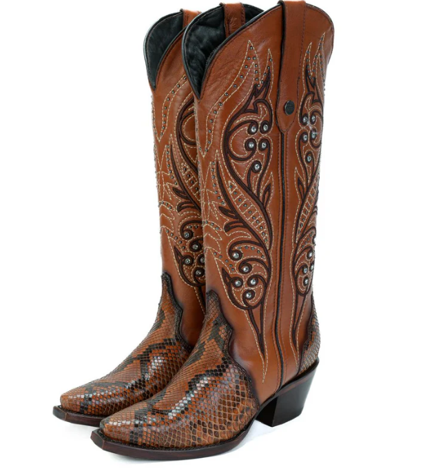 Botas Pithon Tabaco