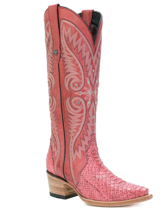 Botas Pithon Rosa