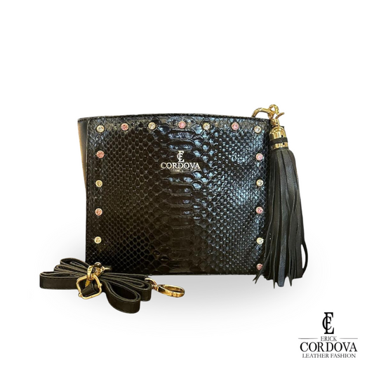 Bolsa de piton negra