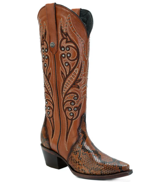 Botas Pithon Tabaco