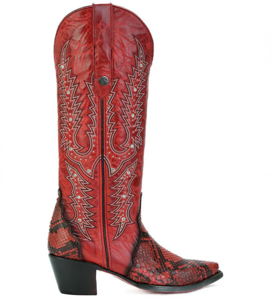 Botas Pithon Roja